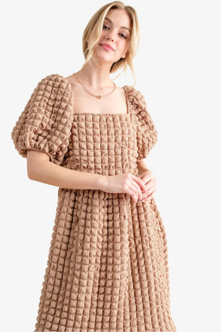 Puff Sleeve Dress