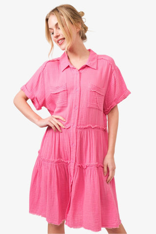 Full Size Shirt Dress