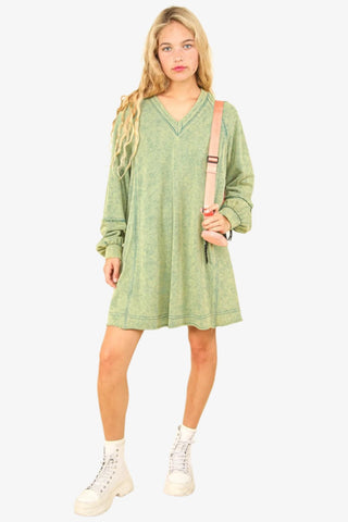 Oversized Mini Dress