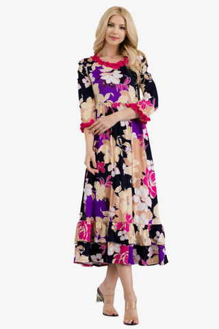 Floral Midi Dress