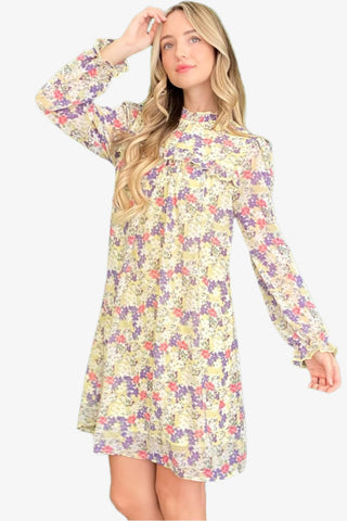 Floral Sleeve Dress