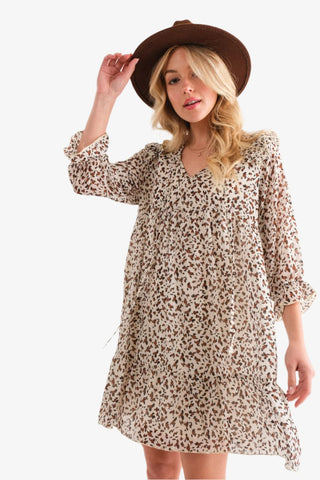 Leopard Mini Dress