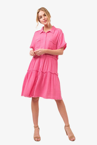 Full Size Shirt Dress