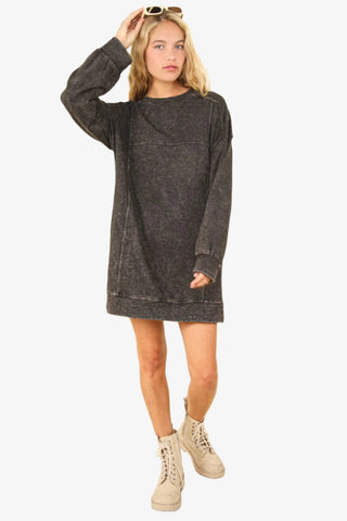 Sweatshirt Mini Dress