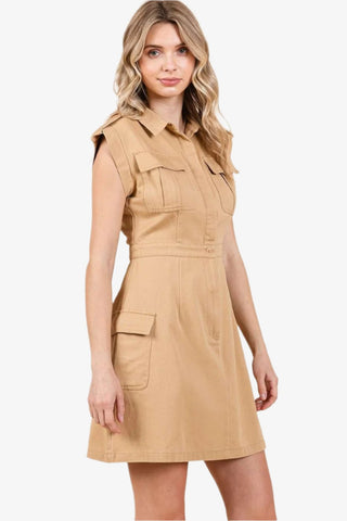 Cargo Mini Dress