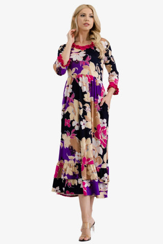 Floral Midi Dress