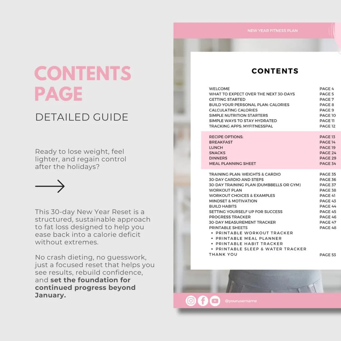 New Year Reset 30-Day Plan